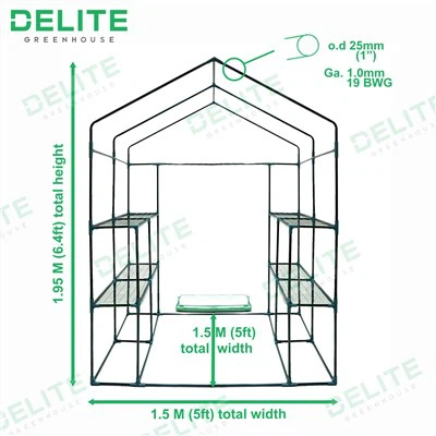 Mini pastaiga siltumnīcā iesācējiem
